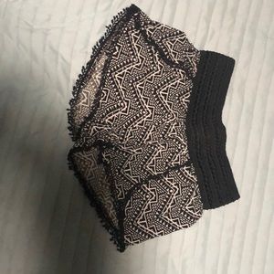 juniors patterned shorts